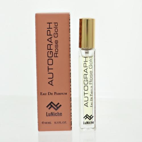 Autograph Rose Gold Cologne By Luniche 0.3 Oz Eau De Parfum Spray For Men In Mini